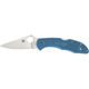 Ніж Spyderco Delica 4 Flat Ground, blue (C11FPBL) - зображення 2