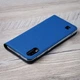 Шкіряний чохол книжка для телефону Motorola Moto G32 від Jk-case, синій - зображення 5