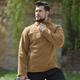 Чоловіча тактична флісова кофта Han-Wild HW012 Sand Khaki 2XL - зображення 5