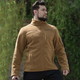 Кофта тактическая флисовая Han-Wild HW012 Sand Khaki S теплая толстовка - изображение 7