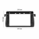 Переходная рамка 9" Lesko BMW 3-Series Black E46 1998-2005 BM 023N - изображение 5