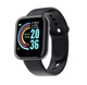 Смарт-годинник Smart Watch Y68 крокомір, підрахунок калорій, кольоровий екран, Чорний - зображення 1