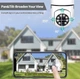 Панорамная IP-камера-лампочка видеонаблюдения с Wi-Fi 360 градусов вращения, 90 градусов наклона, Белый - изображение 3