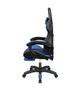 Крісло геймерське KrugerMatz GX-150 з підставкою для ніг Black/Blue - зображення 4