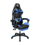Крісло геймерське KrugerMatz GX-150 з підставкою для ніг Black/Blue - зображення 5