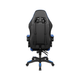 Крісло геймерське KrugerMatz GX-150 з підставкою для ніг Black/Blue - зображення 6