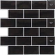 Самоклеющаяся полиуретановая плитка Sticker Wall 305х305х1мм черный кирпич (1186) - изображение 1