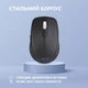 Мышка 2E MF225 Silent Wireless/Bluetooth Black (2E-MF225WBK) (153401) - изображение 3