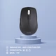 Мышка 2E MF225 Silent Wireless/Bluetooth Black (2E-MF225WBK) (153401) - изображение 6