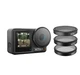 Набор фильтров для DJI Osmo Action 3/4/5pro CPL/ND8/ND16/ND32 Telesin, светофильтры для экшн-камеры - изображение 1