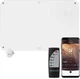 Умный панельный Смарт обогреватель Sencor SCF 4200WH WIFI DIGITAL GLASS smart convector heater, White Белый (SCF 4200WH) - изображение 1