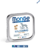 Влажный корм Monge Dog Wet SOLO 100% оленина 0.15 кг (014175) - изображение 1