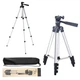 Штатив для телефону та фотоапарата Tripod 3110 PRO портативний трипод 0,35-1.02м висота. Колір: срібний - зображення 5