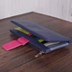 Кошелек Y-7071A-dark blue Синий - изображение 4