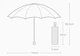 Парасолька 90 Points All Purpose Umbrella (5052BK) Grey - зображення 8