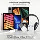 Лайтнинг кабель зарядки для iPhone iPad USB-Lightning Cable 2m 7/8/X/11/12/13/14 (200cm) - изображение 5