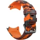 Ремешок для Garmin Instinct 2X Solar Tactical/ Instinct 2X Solar - Camo - Orange 26 мм Silicone 010-700011-40 - изображение 1