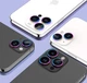 Защитное стекло Vokamo Alloy AR Lens-Enhancer для камеры для смартфона Apple iPhone 15/15 Plus Transparent/Purple (NVK010874) - изображение 2
