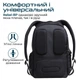 Рюкзак для ноутбука Promate Rebel-BP 15.6" Black (rebel-bp.black) - изображение 7
