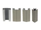 Куточок регулюємий Scilm для пластикового цоколя H=150 мм під нержавійку - зображення 4