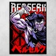 Плакат постер CupKit "Берсерк / Berserk" №9 А3 42х29,7 см - изображение 1