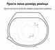 Ремінець Original Designe Xiaomi Mi Band 5 6 помаранчевий - зображення 9