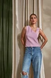 Жіночий топ 2461 ТМ Triko Bakh 48-52 рожевий (2461_pink_1) - зображення 6