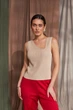 Женский топ 2461 ТМ Triko Bakh 48-52 кремовый (2461_creamy_1) - изображение 2