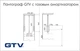 Пантограф GTV для одежды телескопический 830-1150мм с газовым амортизатором в модуль 875-1200мм (12кг), хром/черный (PG-GA8311520) - изображение 2
