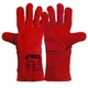 Рукавички краги зварювальника MASTERTOOL замшеві, 10.5" 350 мм, підвіс. Red (83-0704) - зображення 1