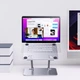 Подставка для ноутбука, для MacBook Air Pro DDC Laptop Stand Gray (LT-06) - изображение 3