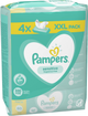 Вологі серветки Pampers Sensitive Baby Wipes 4 x 80 шт (8001841062754) - зображення 1