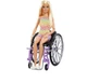 Кукла Барби Модница Блондинка на инвалидной коляске Barbie Fashionistas Doll with Wheelchair & Ramp, Blonde Hair 194 (HJT13) - изображение 2