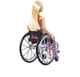 Кукла Барби Модница Блондинка на инвалидной коляске Barbie Fashionistas Doll with Wheelchair & Ramp, Blonde Hair 194 (HJT13) - изображение 3