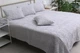 Комплект покрывало и наволочки Tag tekstil Tessa grey 240x250 - изображение 3