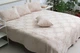 Комплект покрывало и наволочки Tag tekstil Mystery beige 240x250 - изображение 2