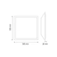 Светильник встраиваемый LED-панель типа Армстронг BACKLIGHT 40W 6400K 056-009-0040-020 - изображение 3