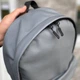 Сірий матовий рюкзак універсальний портфель Town Style grey - зображення 6