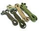 Гумові петлі для тренувань Pull up band set 5шт. U-powex 3,6-56,7 кг Хакі 000272545 - зображення 7