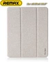 Чохол REMAX Chan Series Leather Case PT-10 for all iPad 10.2" (2019-2022) бежевий + відсік для стілусу - зображення 1