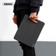 Чохол REMAX Chan Series Leather Case PT-10 for all iPad Pro 12.9" (2019-2022) темно-сірий + відсік стілусу - зображення 5