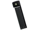 Велозамок сегментний ABUS 6055K/85 Bordo Lite Black SH - изображение 1