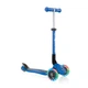 Дитячий триколісний самокат Globber Junior Foldable Lights Navy Blue (437-100) - изображение 3