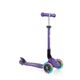 Дитячий триколісний самокат Globber Junior Foldable Lights Violet (437-103) - изображение 2