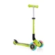 Дитячий триколісний самокат Globber Junior Foldable Lights Lime Green (437-106) - зображення 3