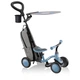 Триколісний велосипед з ручкою Globber Learning Bike 3в1 Deluxe Ash Blue (639-200) - зображення 1