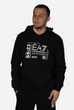 Bluza męska z kapturem EA7 Train Logo Series U Qr Code Hoodie Rn Coft XL Black (8056787398757) - obraz 1