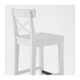 Стілець барний IKEA INGOLF білий 001.217.66 - зображення 3
