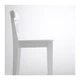 Стілець барний IKEA INGOLF білий 001.217.66 - зображення 5