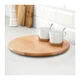 Поднос вращающийся IKEA SNUDDA береза 90074483 - изображение 5
